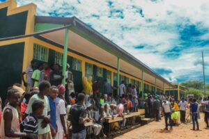Dumey School, in Meda Welabu, Bale Zone, Ethiopia.